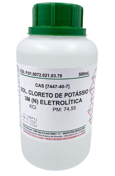 Solução Cloreto De Potassio Eletrolitica Loja Netlab