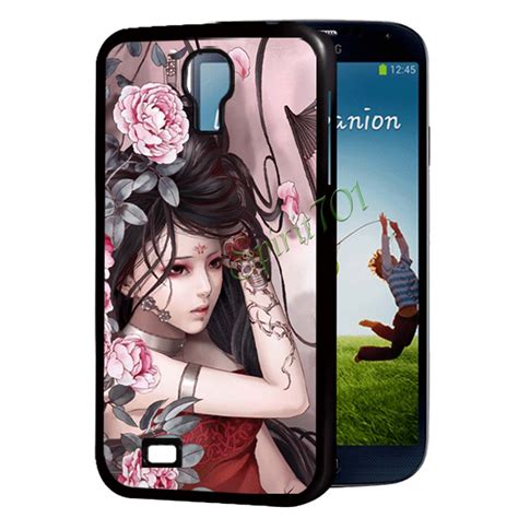 Naked Eye D Picture Flower Girl Hard Plastic Case Cover Shell For