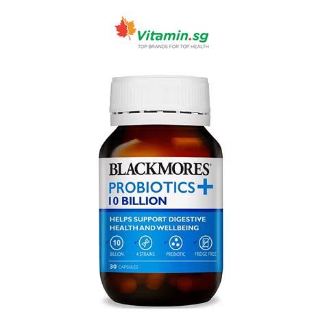 Blackmores Probiotics 10 Billion 30 Caps Vitamin Sg