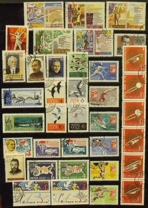 A Russia Collection Two Boards Mint Used Europe Russia Soviet