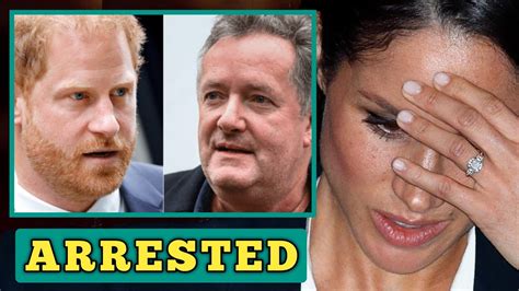 Arrested Meghan Weeps As Piers Morgan Orders Prince Harry S Arrest