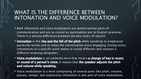 VOICE MODULATION | PPT