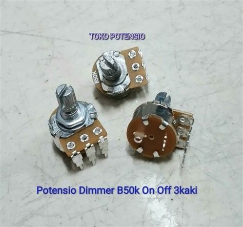 Jual Potensio Dimer B K On Off Di Lapak Kusmiatun Toko Potensio