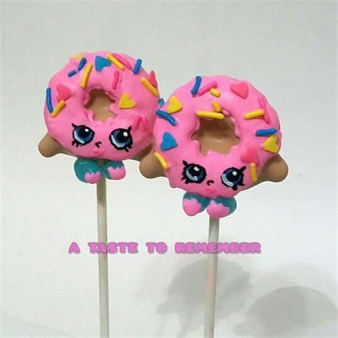 D Lish Donut Shopkins Cake Pops Cake Pop Recipe Shopkins Cake Cake Pops