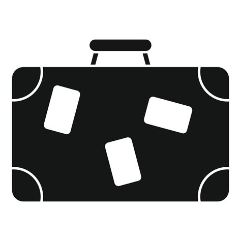 Travel Suitcase Icon Simple Style Vector Art At Vecteezy