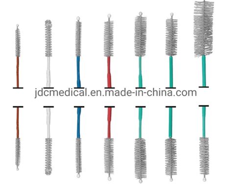 Single Ended Double Ended Medical Endoscope Valve Channel Cleaning