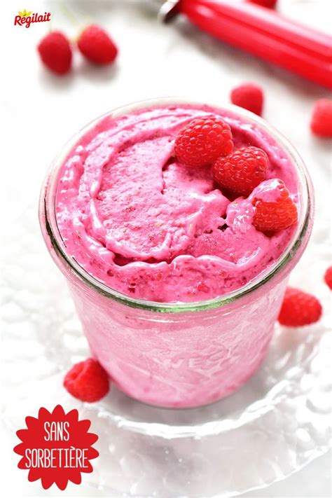 Glace Instantan E Aux Framboises R Gilait Recette Glace Maison