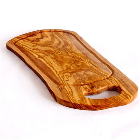 Olive Wood Carving Board With Handle Vesper And Vine