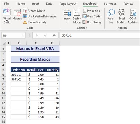 Learn Excel Macros And Vba Programming Free Tutorial And 50 Examples