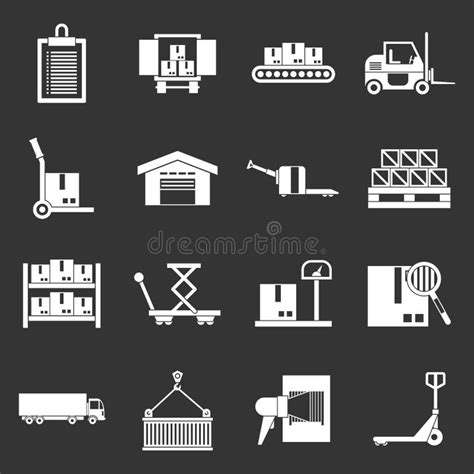 Logistic Icons Stock Illustrations 20117 Logistic Icons Stock