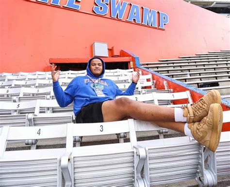 Calloway Enjoyed The Vacation Feel Of His Florida Gators Visit