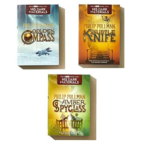 His Dark Materials 3 Book Paperback Boxed Set The Golden Compass The Subtle Knife The Amber