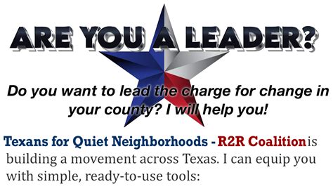 PetitionRestore County Authority for Noise Ordinances in Texas