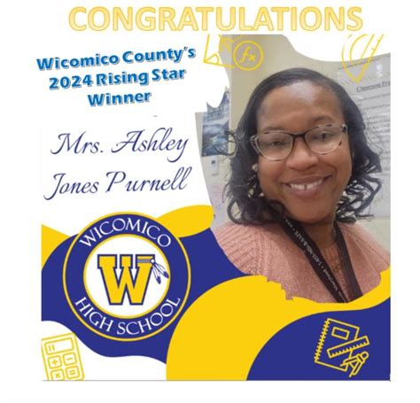 Wi Hi Math Teacher Ashley Jones Purnell Named 2024 Rising Star Award