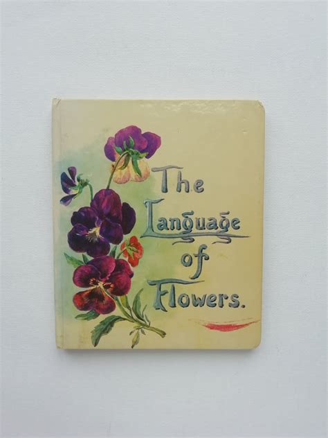 The Language Of Flowers By Margaret Pickston Rare Vintage