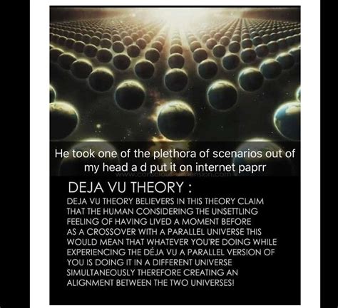 Pin By Syfii Saavedra On Quotes Deja Vu Theories Parallel Universe