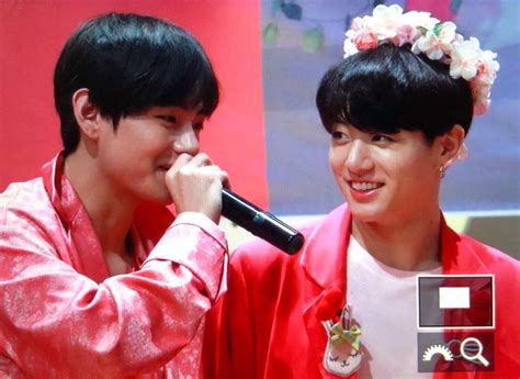 Taekookvkook 🐯💜💗🐰fansign Pink April 2019 Inseparable V K O O K Amino