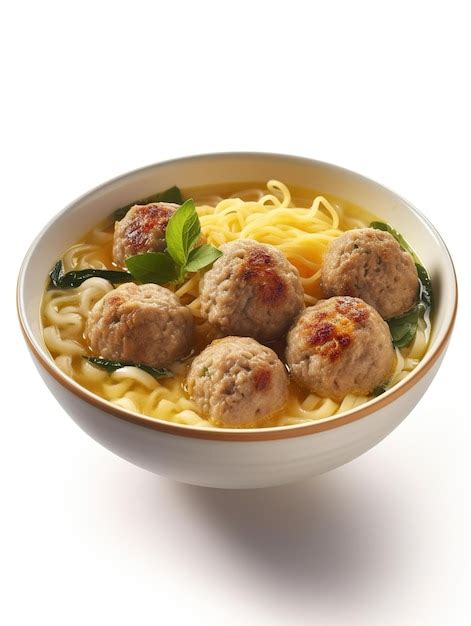 Premium Photo | A bowl of bakso