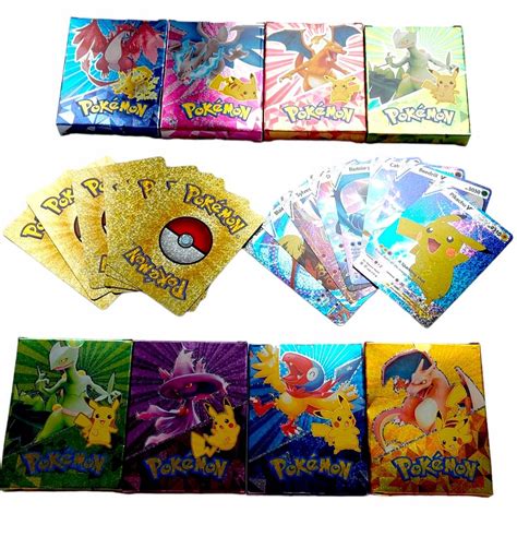 MEGA DUŻE HP MOCE Karty POKEMON Diamentowe BROKATOWE Kolorowe 10 sztuk