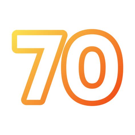 70 Generic gradient outline icon