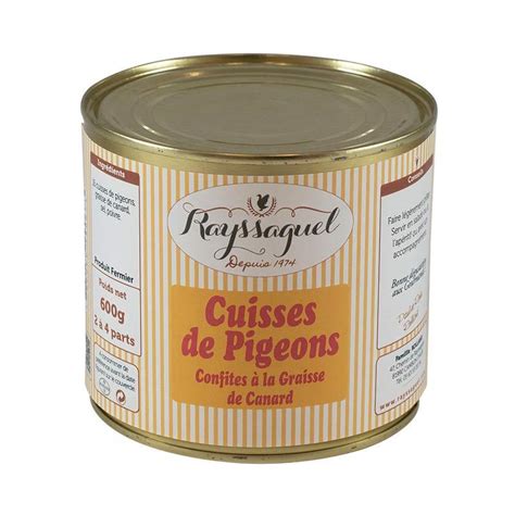 Cuisses De Pigeon Confites Gr Origine Tarn