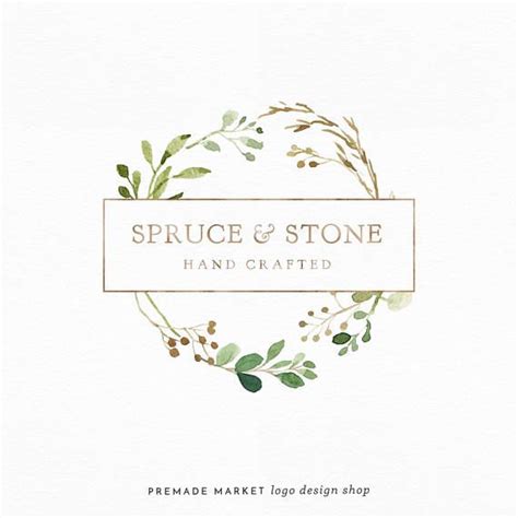 Premade Logo Modern Nature Logo Business Logo Design Nature Logo