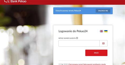 Nowe Pekao Ju Jest Od Wie Ona Strona Logowania Dla Klient W Banku