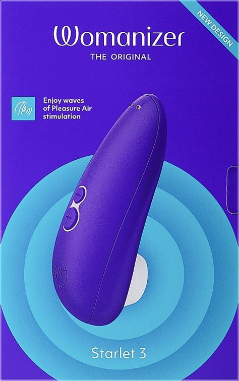 Womanizer Starlet 3 Indigo - Вакуум клиторен стимулатор, индиго | Makeup.bg