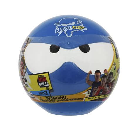 Buy NINJA KIDZ TV Mini Mystery Ninja Ball | Includes 2 Characters of 13 ...