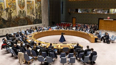 El Consejo De Seguridad De La Onu Aprueba Por Primera Vez Un