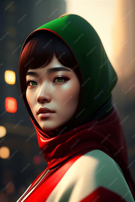 Premium AI Image | Islamic women wearing hijab beautiful muslim women