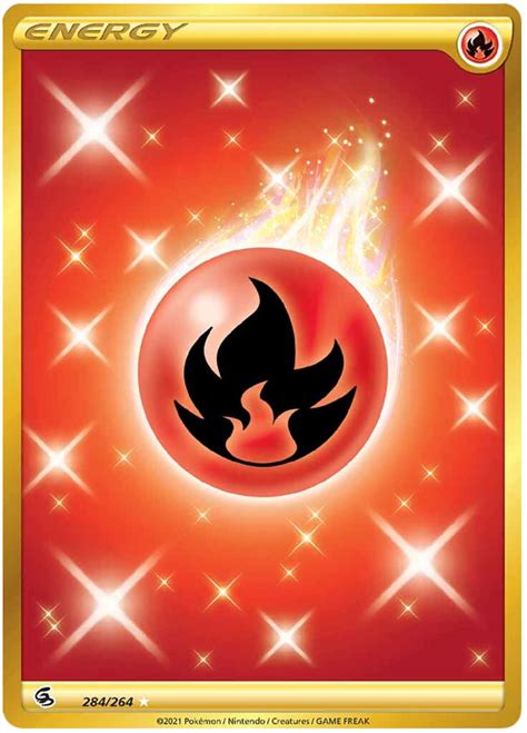 Fire Energy Fusion Strike Pokemon Card