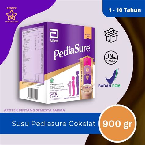 Jual Pediasure Cokelat 900gr Susu Anak Coklat Shopee Indonesia