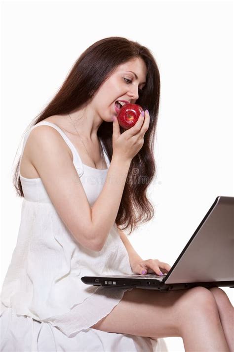 Attractive Twenties Russian Brunette Woman Stock Photo Image Of Resting Russian 11490446