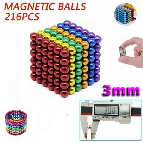 Jual Magnet Ball Mm Pcs Magnetic Bola Warna Warni Diy Puzzle