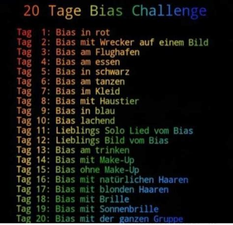 Days Bias Challenge Day German Bts Amino Amino