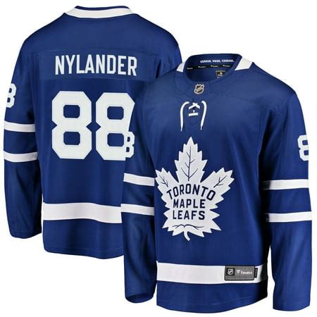 William Nylander Toronto Maple Leafs NHL Fanatics Breakaway Home Jersey ...