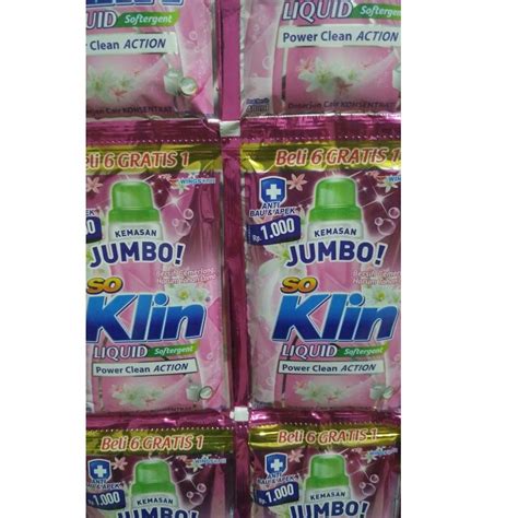 Jual Gllp Soklin Liquid Sachet Jumbo Ml Sachet