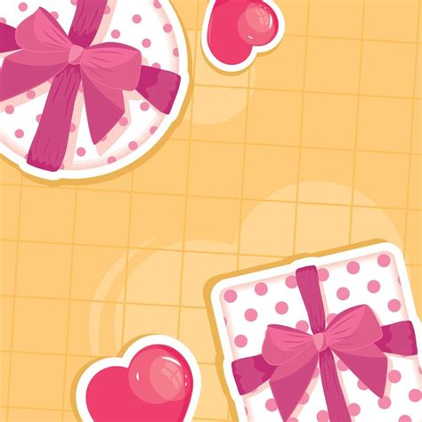 Valentines Ts And Hearts 11457153 Vector Art At Vecteezy