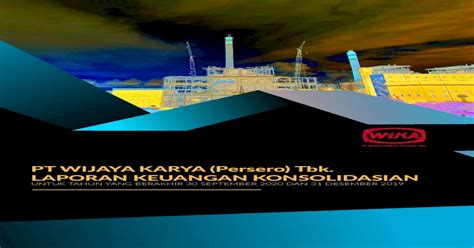 Pt Wijaya Karya Persero Tbk Laporan Keuangan Tanah Belum