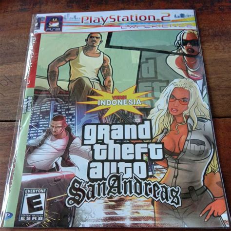 Jual Kaset Ps Gta Grand Theft Auto San Andreas Versi Indonesia