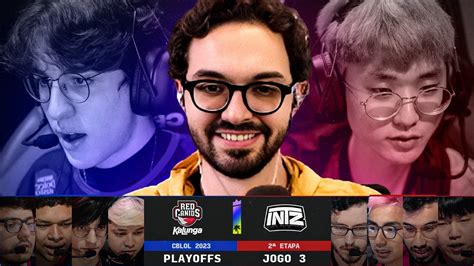 RED Canids X INTZ Jogo 3 CBLOL 2023 Playoffs Lower DIA 6 Ilha