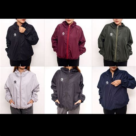 Jual Jaket Parasut Olahraga Sauna Suit Jogging Lari Bersepeda