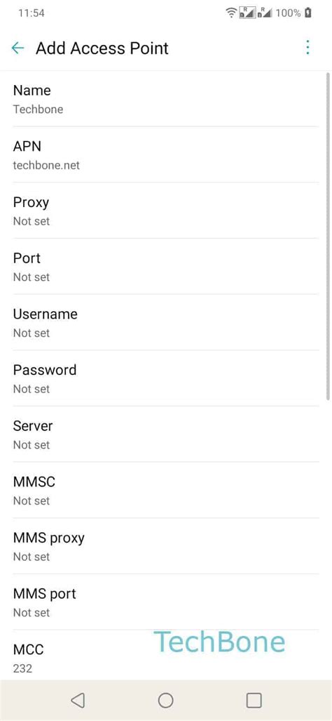 How To Set Up Access Point Name APN LG Manual TechBone