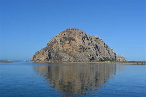 Morrow Rock Morrow Bay California Morro Bay California California