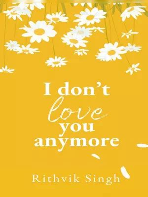 I Dont Love You Anymore Book Pdf Instapdf