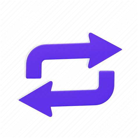 Refresh Arrow Rotated Twisted Different Swirl Reload Icon