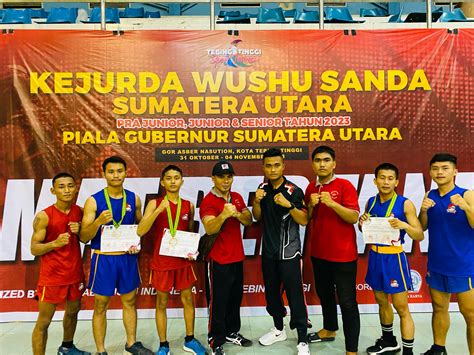 Atlet Wushu Langkat Raih Prestasi Di Kejurda Wushu Sanda 2023 Tanpa