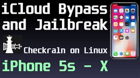 Icloud Bypass And Iphone Jailbreak Using Checkra1n On Linux Youtube