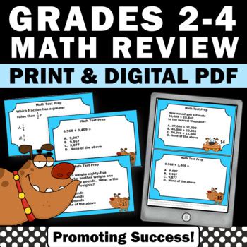 Rd Grade Math Review Task Cards Task Boxes Independent Stations Word